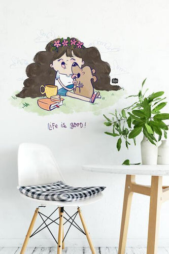 Life is Good Decal