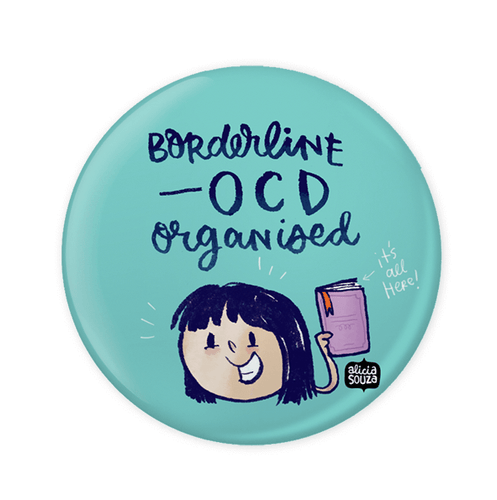 Badge - OCD Organised Badge