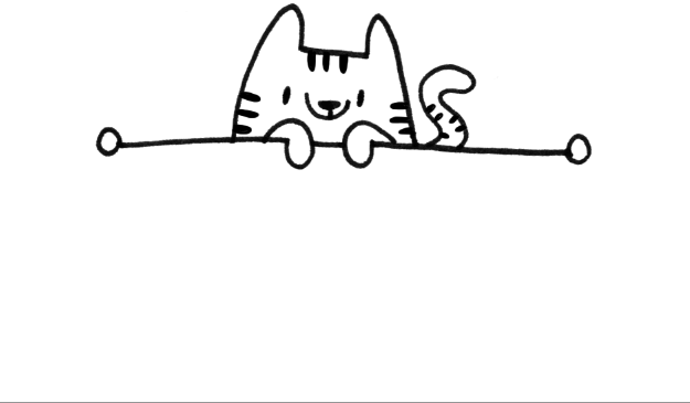 Kitty Address Stamp